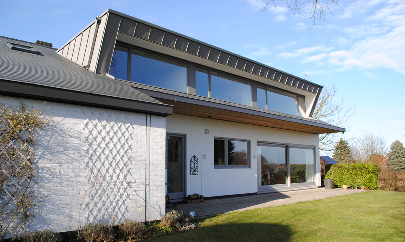 Renovatie dakkapel en carport Rollegem