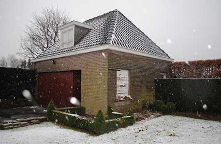 Verbouwing garage naar poolhouse Desselgem voor